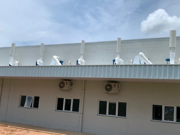 Exaustão Sala Sievom Mobiliario Tecnico para Laboratorio