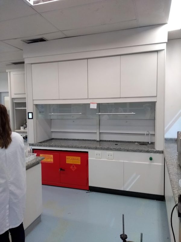 Capela de Exaustão Stand Sievom Mobiliario Tecnico para Laboratorio